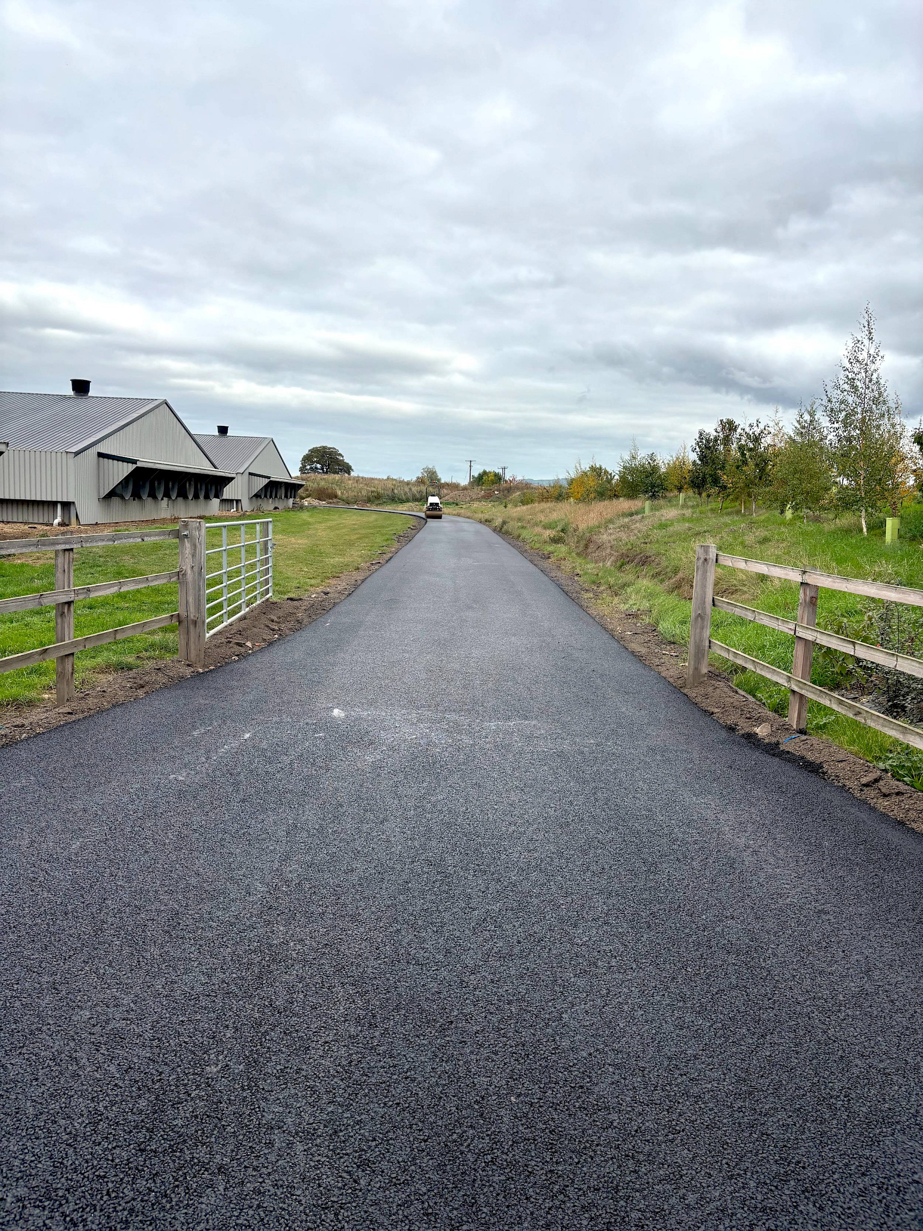 New Agricultural Access Road in Warwickshire